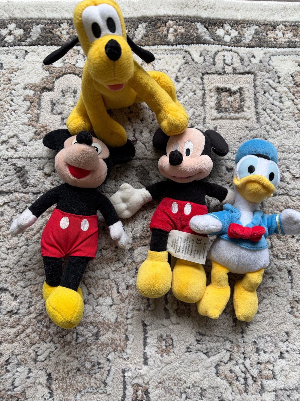 Disney Plush Set